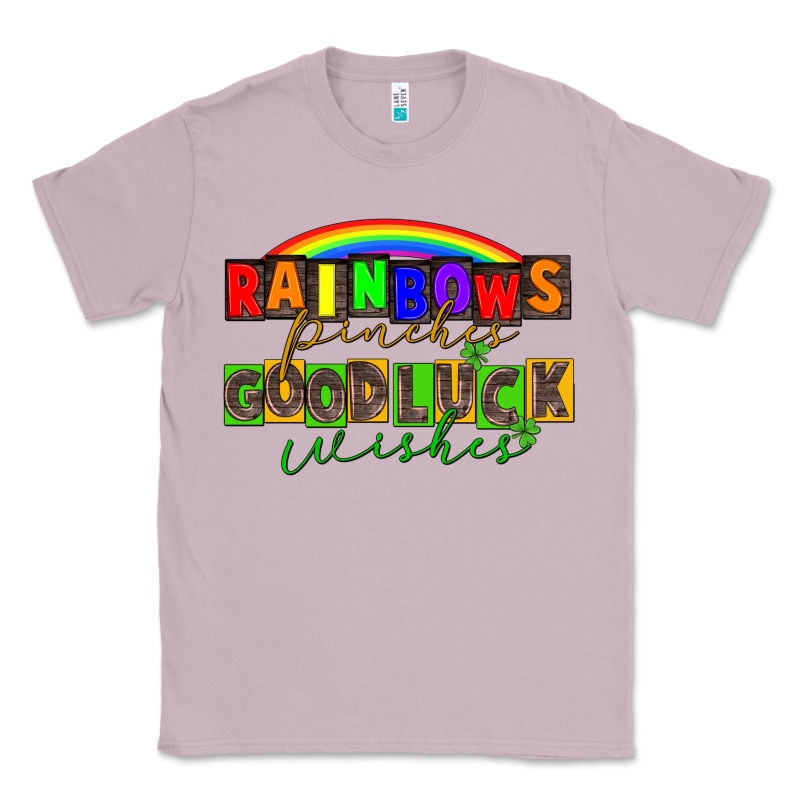 Rainbows Pinches Good Luck Wisher St. Patrick's Classic Tee by CowGirlArtShop | Teevron