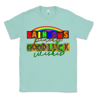 Seafoam Rainbows pinches good luck wisher St. Patrick's Classic Tee - CowGirlArtShop