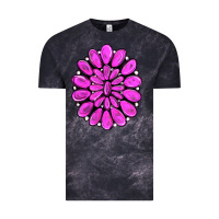 Cloud Black pink gemstone Vintage Tee - RanaPortraitStore