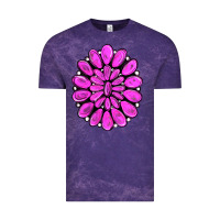 Cloud Purple pink gemstone Vintage Tee - RanaPortraitStore