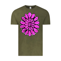 Vintage Olive pink gemstone Vintage Tee - RanaPortraitStore