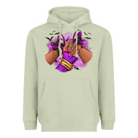 Matcha Halloween afro sneakers Heavyweight Hoodie - RanaPortraitStore