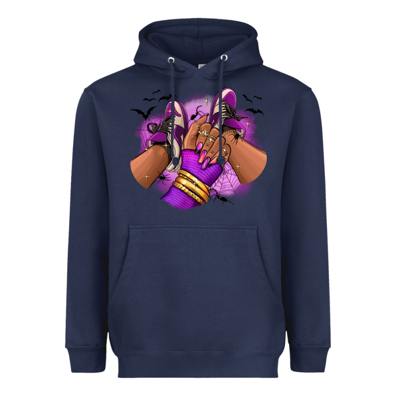 Halloween Afro Sneakers Heavyweight Hoodie by RanaPortraitStore | Teevron