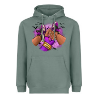 Sage Halloween afro sneakers Heavyweight Hoodie - RanaPortraitStore