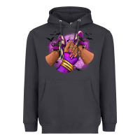 Smoke Halloween afro sneakers Heavyweight Hoodie - RanaPortraitStore