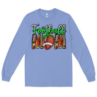 Colony Blue football mom Long Sleeve Tee - CowhideDigitalArt