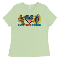 Matcha Fatih love freedom Ladies Tee - FaDigitalArtStudio