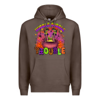 Coffee hubble bubble trouble Premium Hoodie - Artiststas