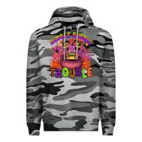 Slate Camo hubble bubble trouble Premium Hoodie - Artiststas