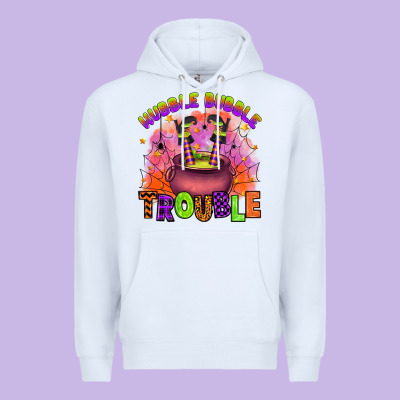 Hubble Bubble Trouble Premium Hoodie Designed By Artiststas