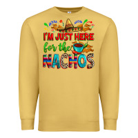 Antique Gold I'm just here for the nachos Premium Sweatshirt - RanaPortraitStore