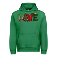 Emerald Christmas Tree Love Urban Hoodie - RanaPortraitStore