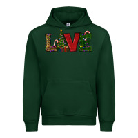 Forest Green Christmas Tree Love Urban Hoodie - RanaPortraitStore