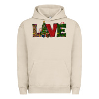 Pigment French Oak Christmas Tree Love Urban Hoodie - RanaPortraitStore