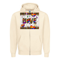 Sandshell love hearts pride tumbler Zipper Hoodie - JahusDesignShop