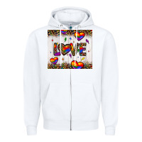 White love hearts pride tumbler Zipper Hoodie - JahusDesignShop