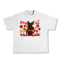 Lunar Rock my cat is my valentine valentine's day Urban Heavy Tee - FaDigitalArtStudio
