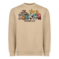 Mushroom she i̇s strong proverbs 31 25 Heavyweight Sweatshirt - JahusDesignShop
