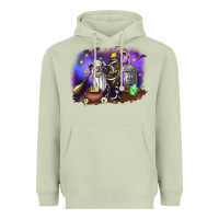 Matcha Cow Halloween Heavyweight Hoodie - RanaPortraitStore