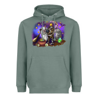 Sage Cow Halloween Heavyweight Hoodie - RanaPortraitStore