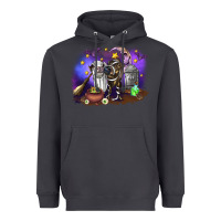 Smoke Cow Halloween Heavyweight Hoodie - RanaPortraitStore