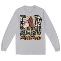 Moon Dust Fur Baby Mama Long Sleeve Tee - CowhideDigitalArt
