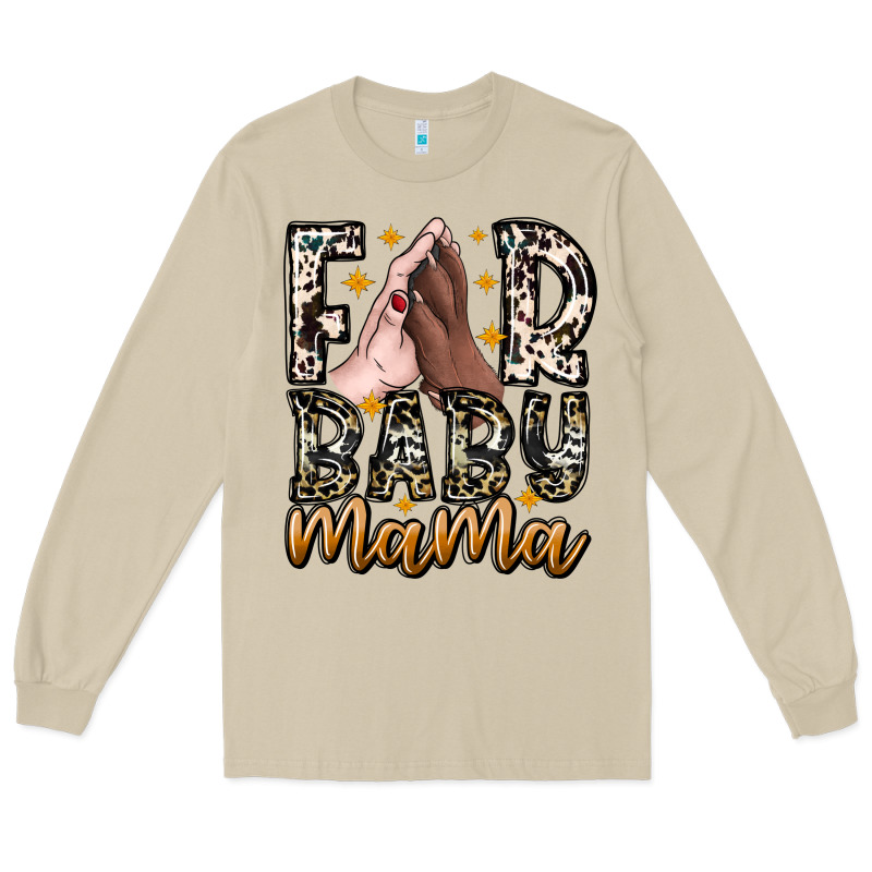 Fur Baby Mama Long Sleeve Tee by CowhideDigitalArt | Teevron