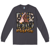 Smoke Fur Baby Mama Long Sleeve Tee - CowhideDigitalArt