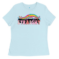 Baby Blue I can't even think straight Ladies Tee - FaDigitalArtStudio