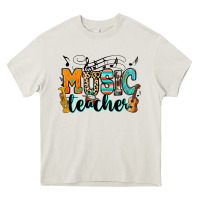Cream music teacher Heavy Core Tee - RanaPortraitStore