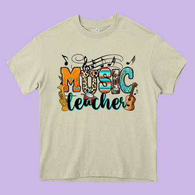 Music Teacher Heavy Core Tee Designed By Ranaportraitstore
