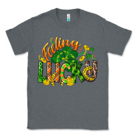 Charcoal Heather Feeling lucky St. Patrick's Day Classic Tee - CowGirlArtShop
