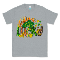 Heather Grey Feeling lucky St. Patrick's Day Classic Tee - CowGirlArtShop