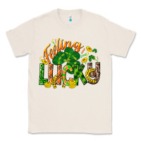 Natural Feeling lucky St. Patrick's Day Classic Tee - CowGirlArtShop