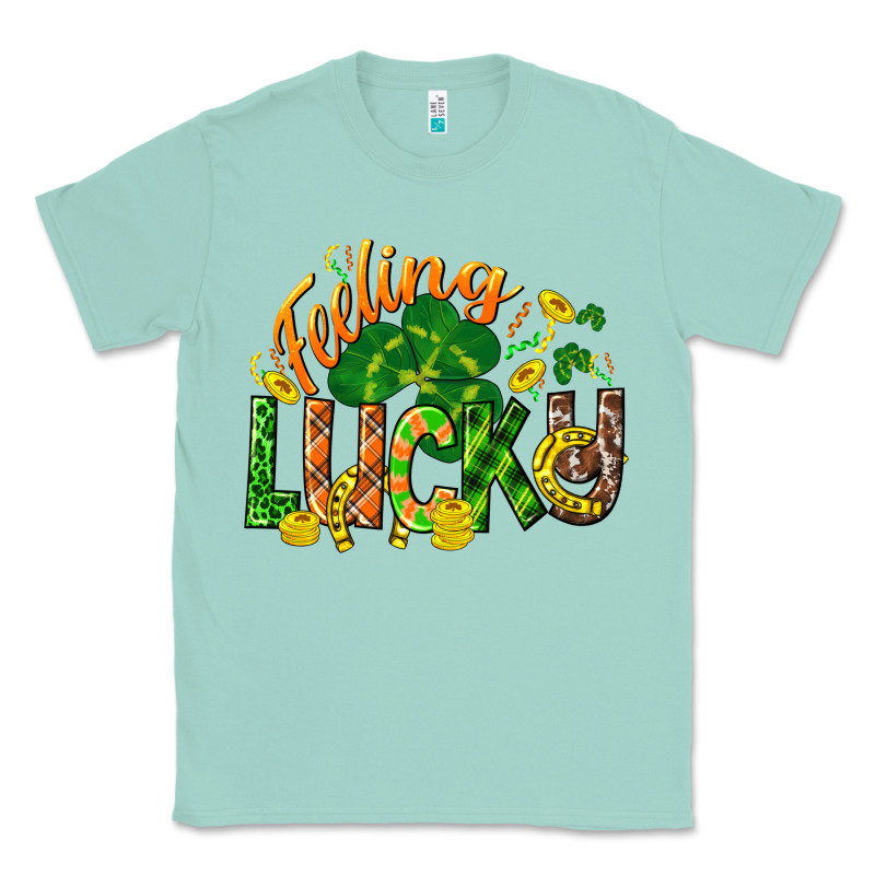 Feeling Lucky St. Patrick's Day Classic Tee by CowGirlArtShop | Teevron