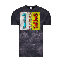 Cloud Black Baseball And Softball Tumbler Vintage Tee - BundleAndBundleShop
