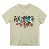 Mossy nurse on duty Heavy Core Tee - CowGirlArtShop