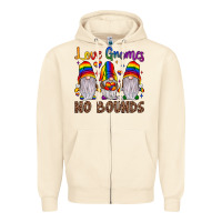 Sandshell love gnomes no bounds Zipper Hoodie - JahusDesignShop