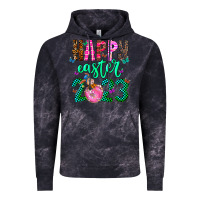 Cloud Black Happy Easter Vintage Hoodie - CowhideDigitalArt