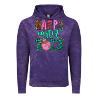 Cloud Purple Happy Easter Vintage Hoodie - CowhideDigitalArt