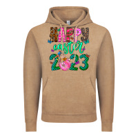 Vintage Coffee Happy Easter Vintage Hoodie - CowhideDigitalArt