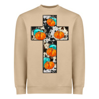 Mushroom pumpkin cross Heavyweight Sweatshirt - JahusDesignShop