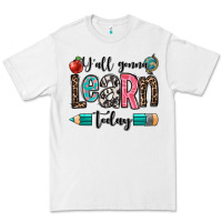 White y'all gonna learn today Premium Tee - OliviaCreatesArt
