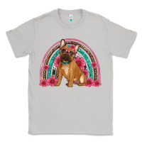Moon Dust french bulldog floral rainbow Classic Tee - Artiststas