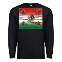 Black Mexican Flag Premium Sweatshirt - RanaPortraitStore