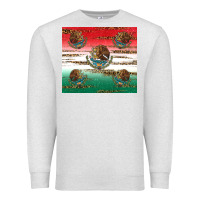 Oatmeal Heather Mexican Flag Premium Sweatshirt - RanaPortraitStore