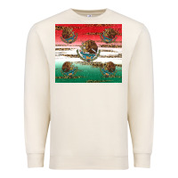 Sandshell Mexican Flag Premium Sweatshirt - RanaPortraitStore