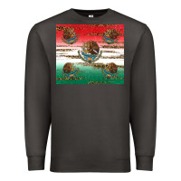 Smoke Mexican Flag Premium Sweatshirt - RanaPortraitStore