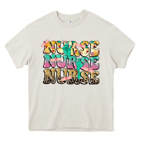 Cream Nurse Nurse Nurse Heavy Core Tee - CowGirlArtShop