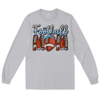 Moon Dust Football Mom Long Sleeve Tee - CowhideDigitalArt